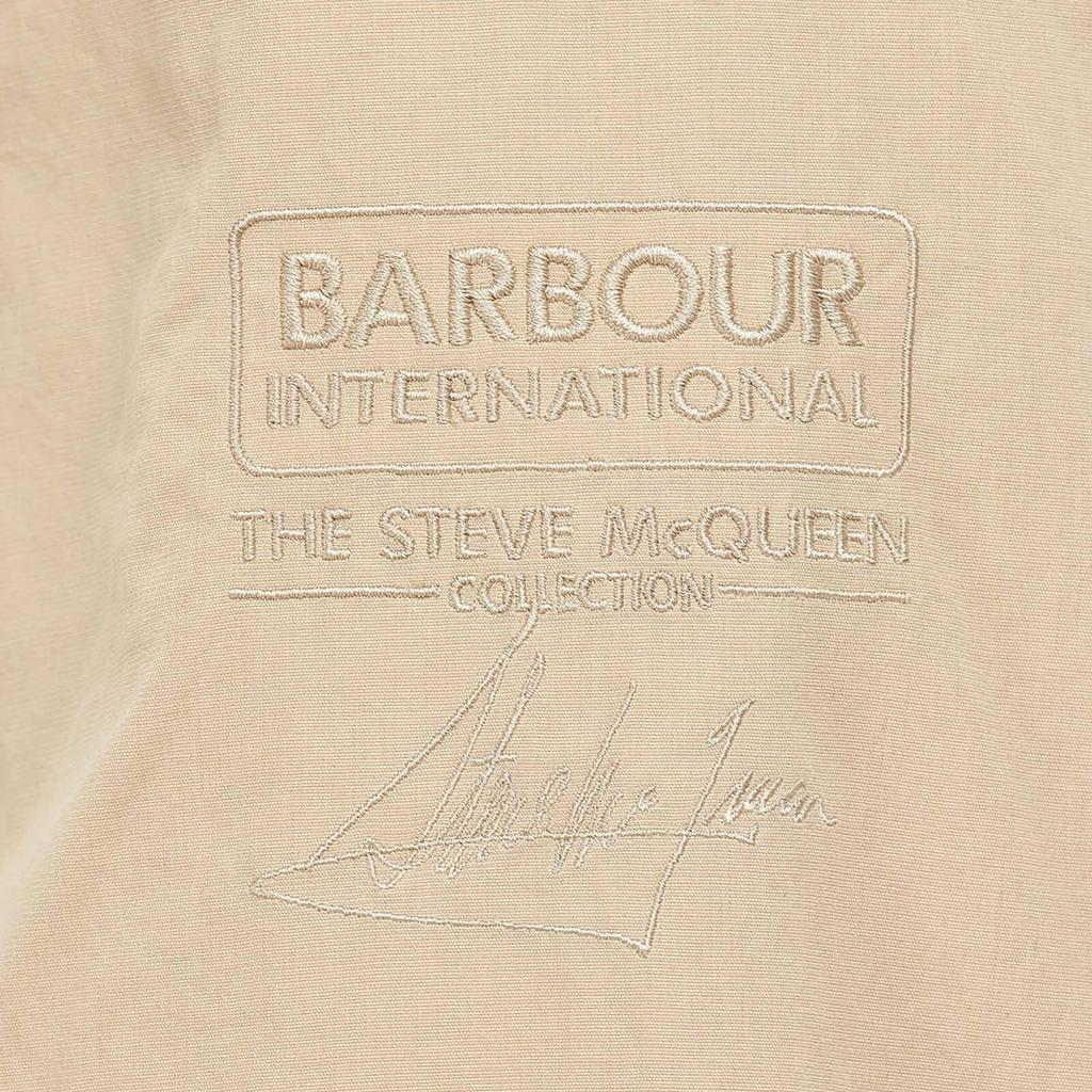 Barbour International x Steve McQueen Rectifier Harrington Casual Cotton-Blend Jacket商品第5张图片规格展示