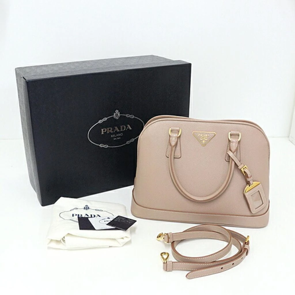Saffiano Triangle Handbag (Pre-Owned) 商品