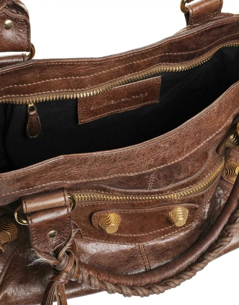 商品[二手商品] Balenciaga|Brown Leather GH City Bag,价格¥18649,第4张图片详细描述