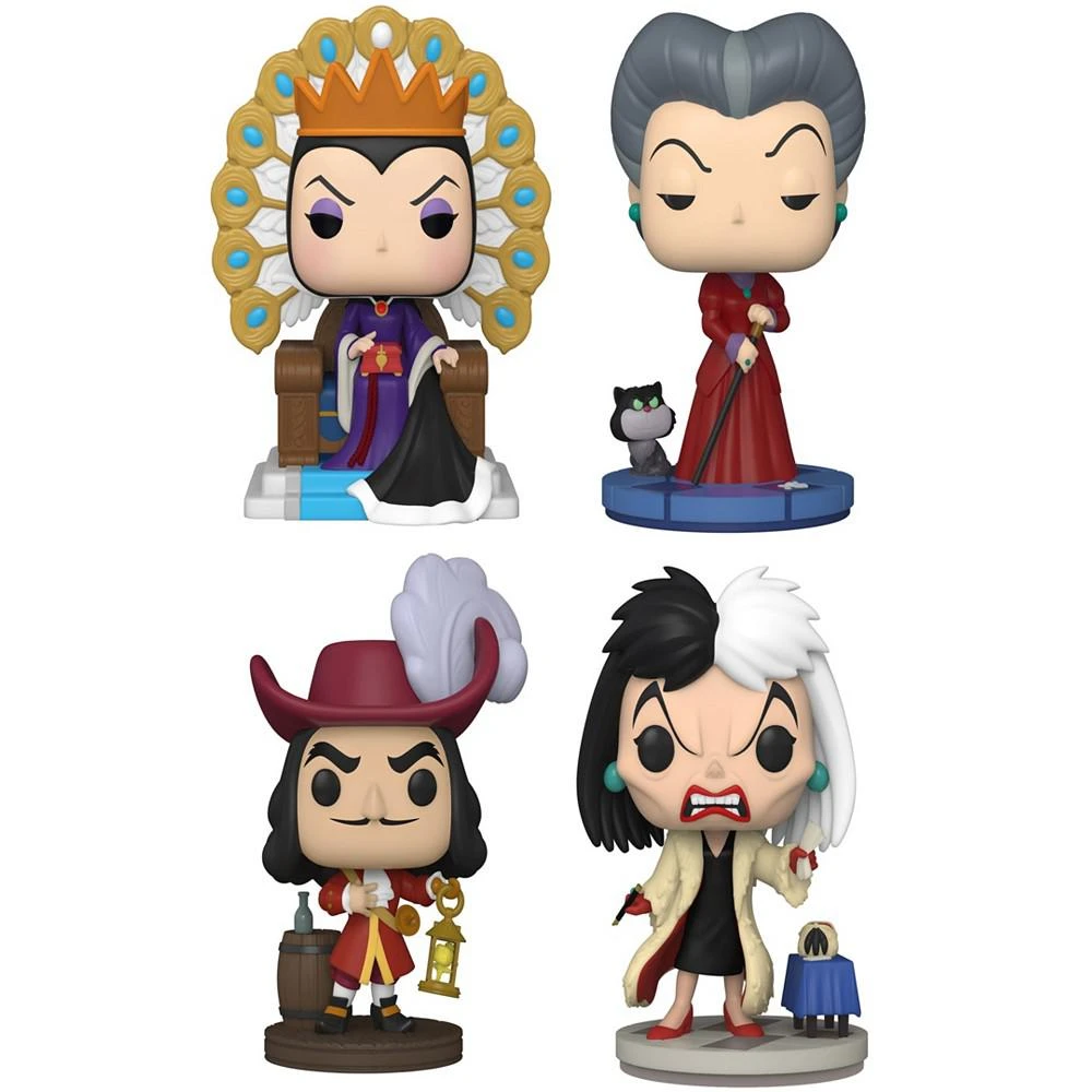 商品Funko|Pop Disney Villains 4 Piece Collectors Set,价格¥151,第1张图片