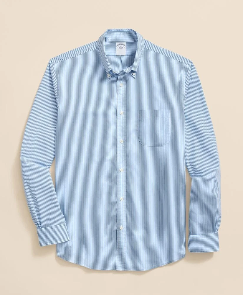 商品Brooks Brothers|Performance Series Stretch Polo Button-Down Collar, Candy Stripe Sport Shirt,价格¥1207,第5张图片详细描述