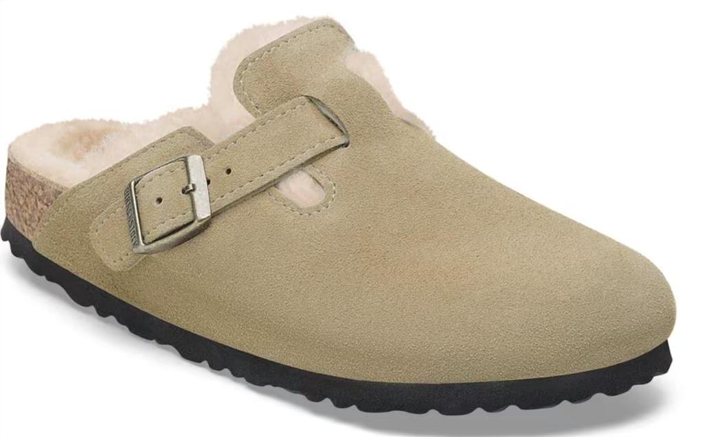 Women's Tokio Ii Suede Clogs In Taupe image 2