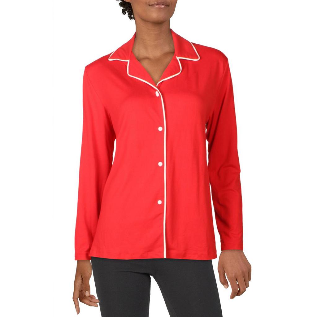Tart Womens Button Front Long Sleeve Nightshirt商品第1张图片规格展示