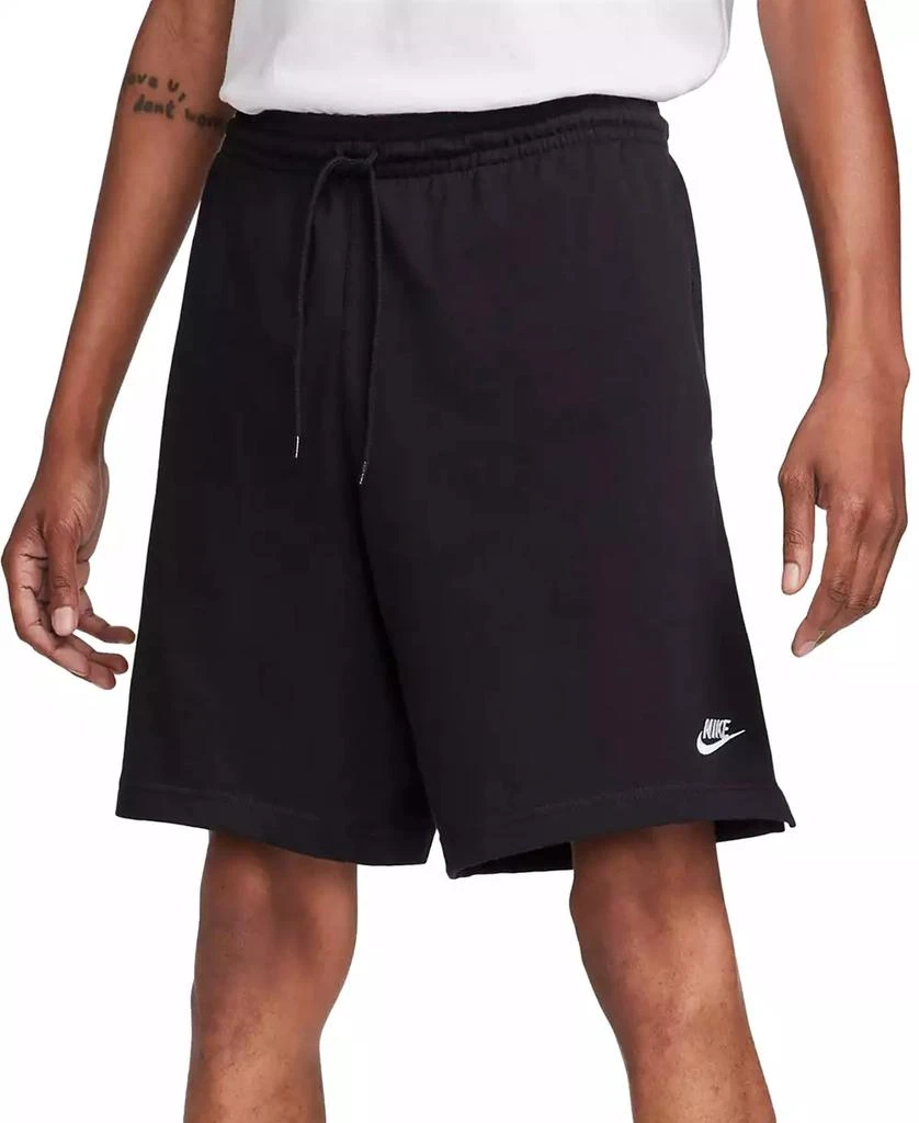 商品NIKE|Men's Club Relaxed-Fit Logo Embroidered Shorts, Regular & Big & Tall,价格¥257,第1张图片