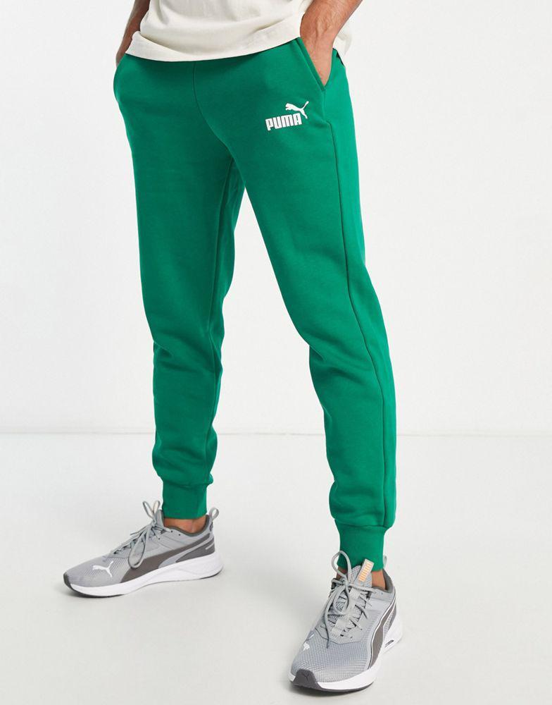 商品Puma|Puma essentials small logo joggers in varsity green,价格¥339,第1张图片