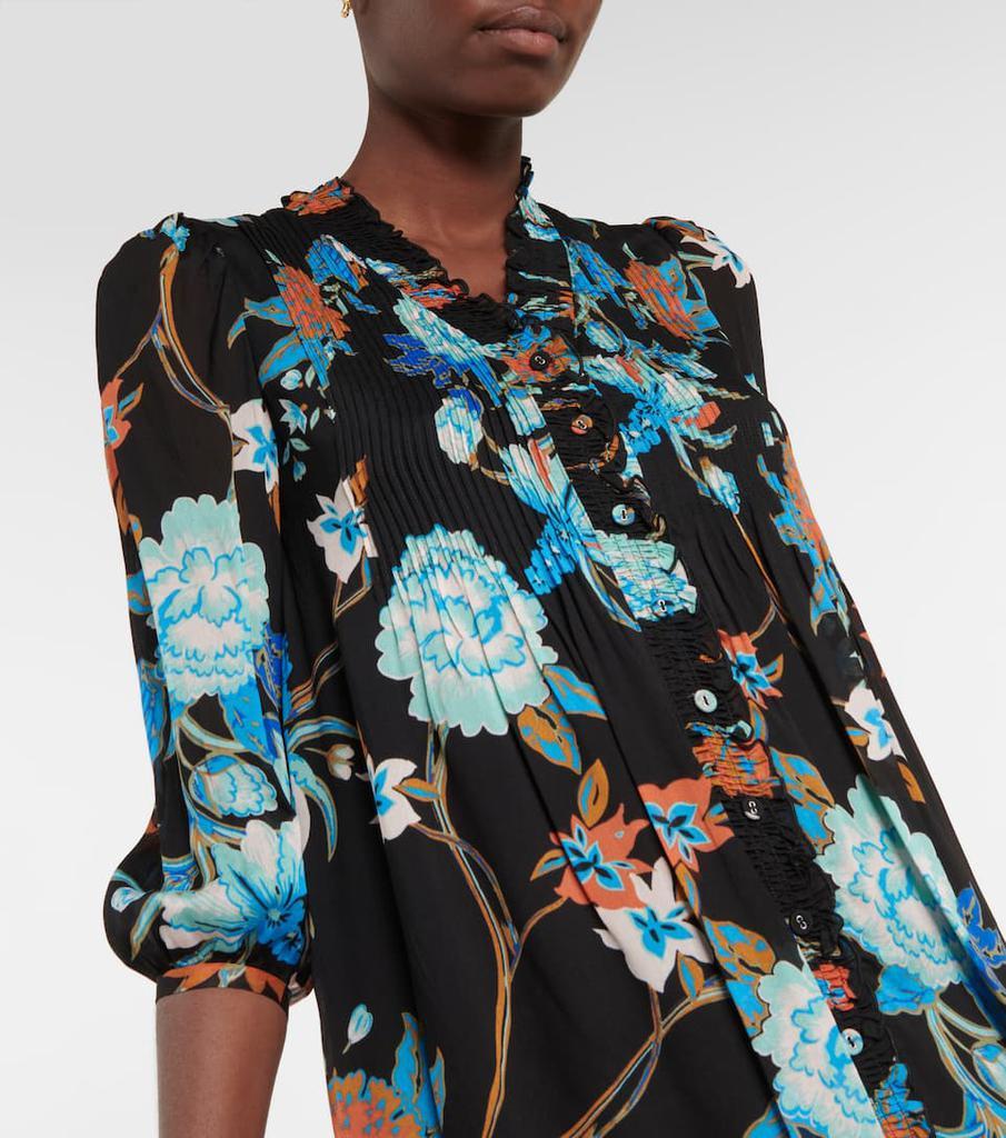 商品Diane von Furstenberg|褶裥花卉连衣裙,价格¥4750,第6张图片详细描述