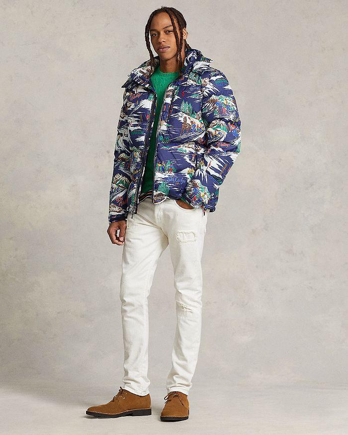 商品Ralph Lauren|Water-Repellent Down Print Jacket,价格¥1710,第4张图片详细描述