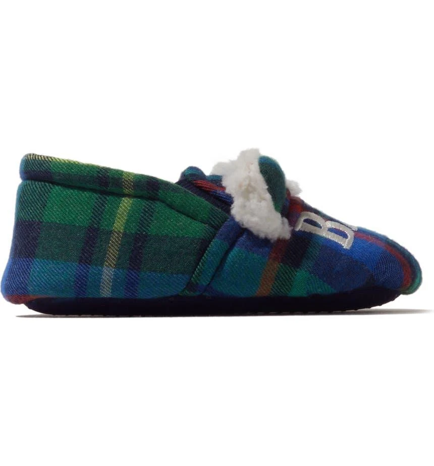 商品Dear Foams|Baby Bear Plaid Faux Fur Slipper,价格¥166,第2张图片详细描述