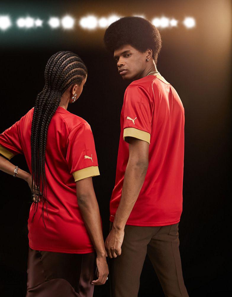 Puma Football Serbia World Cup 2022 unisex home shirt in red商品第2张图片规格展示