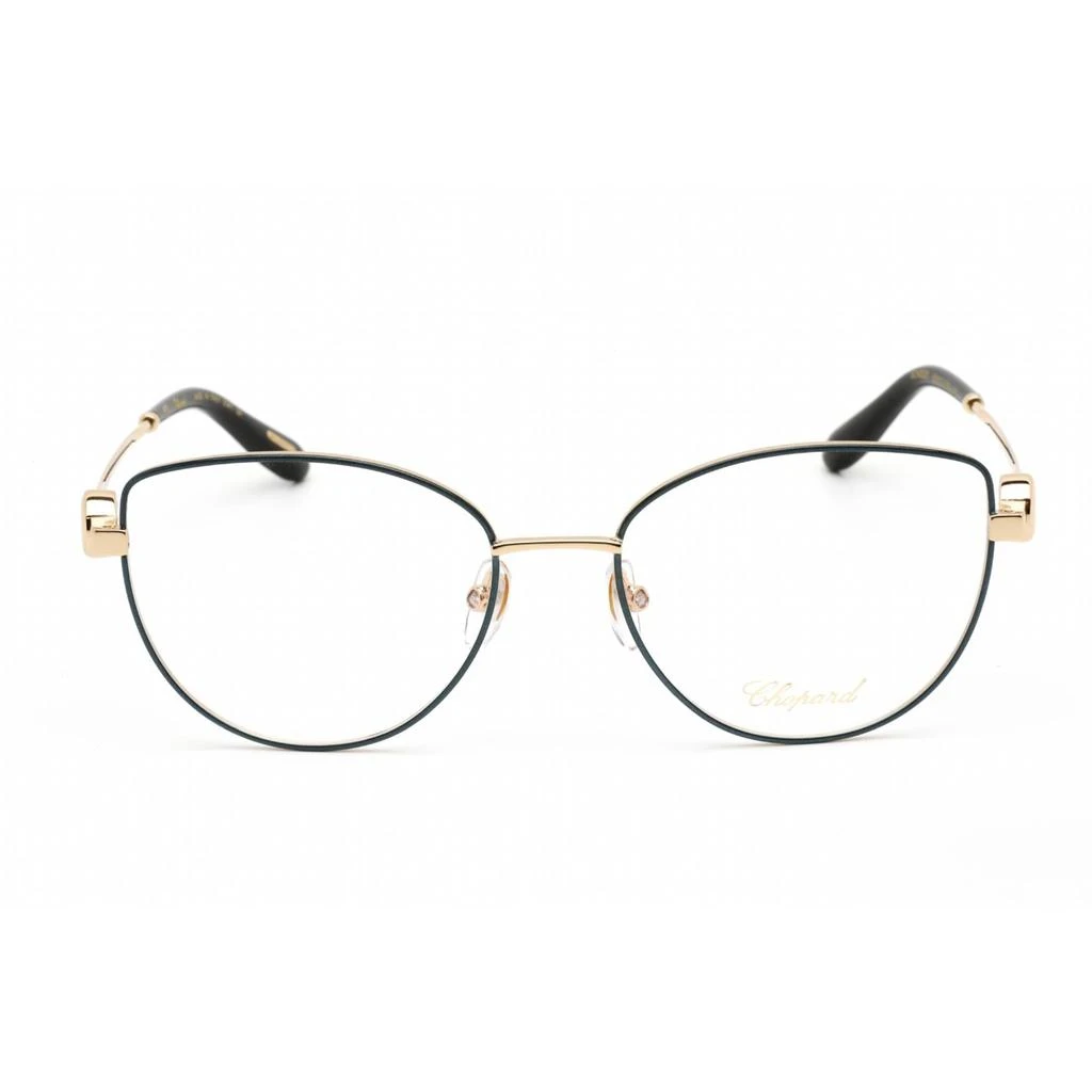 商品Chopard|Chopard Women's Eyeglasses - Shiny Rose Gold with Blue Parts Frame | VCHG02S 0354,价格¥2349,第2张图片详细描述