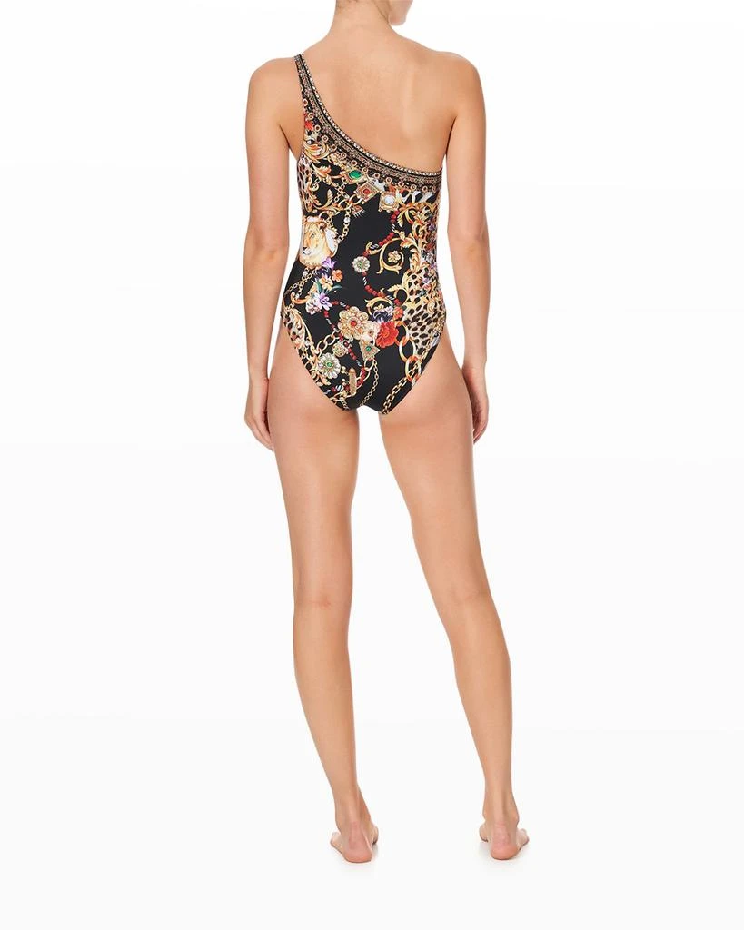 商品Camilla|A Night in the 90s One-Shoulder One-Piece Swimsuit,价格¥1505,第3张图片详细描述