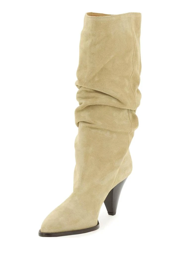 商品Isabel Marant|SUEDE LEATHER ROUXY SLOUCHY BOOTS,价格¥2250,第4张图片详细描述