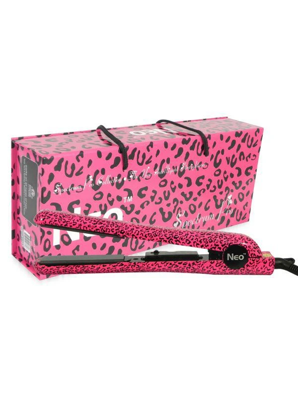 商品NEO|1.25" Leopard Print Ceramic Pro Flat Iron,价格¥636,第4张图片详细描述