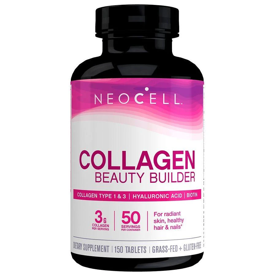 商品NeoCell|Collagen Beauty Builder With Hyaluronic Acid and Biotin,价格¥164,第1张图片