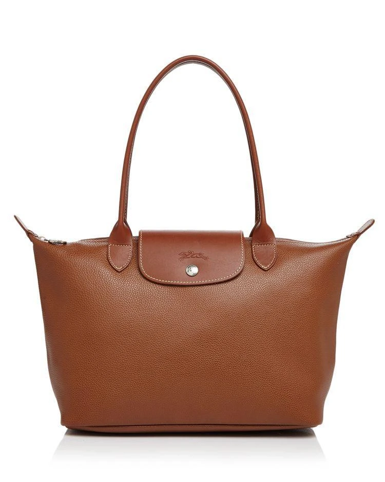 商品Longchamp|Longchamp Le Foulonne Leather Shoulder Tote - 100% Exclusive ,价格¥3664,第1张图片