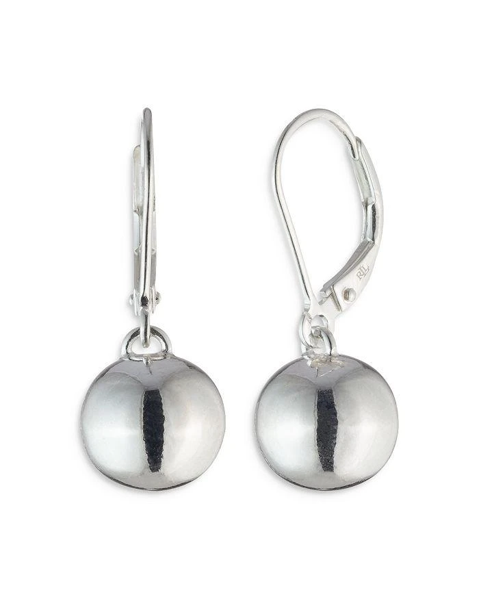 商品Ralph Lauren|Bead Drop Earrings in Sterling Silver,价格¥513,第2张图片详细描述