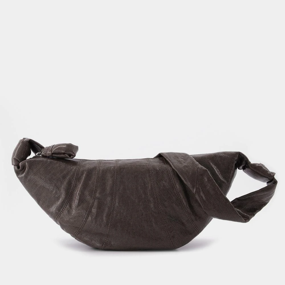 商品Lemaire|Medium Croissant Bag in Grey Linen,价格¥7072,第1张图片