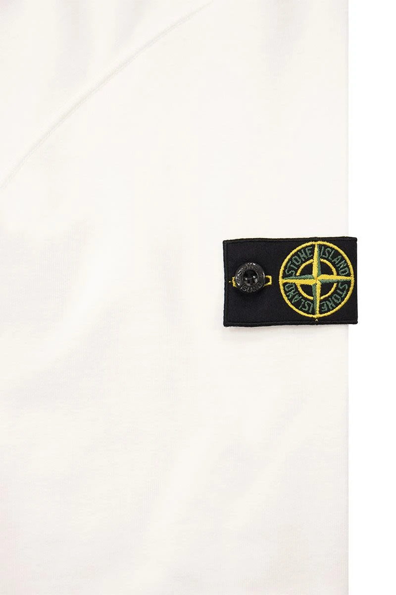 商品【商品预售7天】 Stone Island|Stone Island 男童针织毛衣 781661640V0001 白色,价��格¥807,第4张图片详细描述