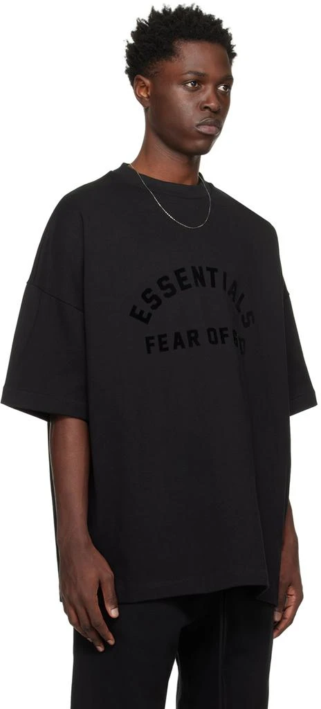 商品Essentials|Black Crewneck T-Shirt,价格¥367,第2张图片详细描述