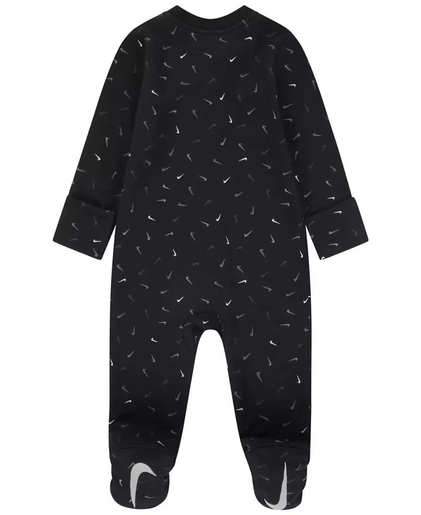 商品NIKE|Baby Girls Swoosh Logo Footed Coverall,价格¥114,第2张图片详细描述