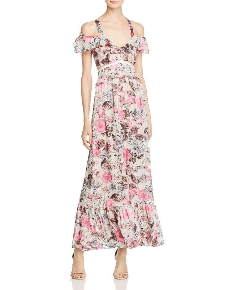 商品For Love & Lemons|For Love & Lemons Cadence Maxi Dress,价格¥711,第1张图片