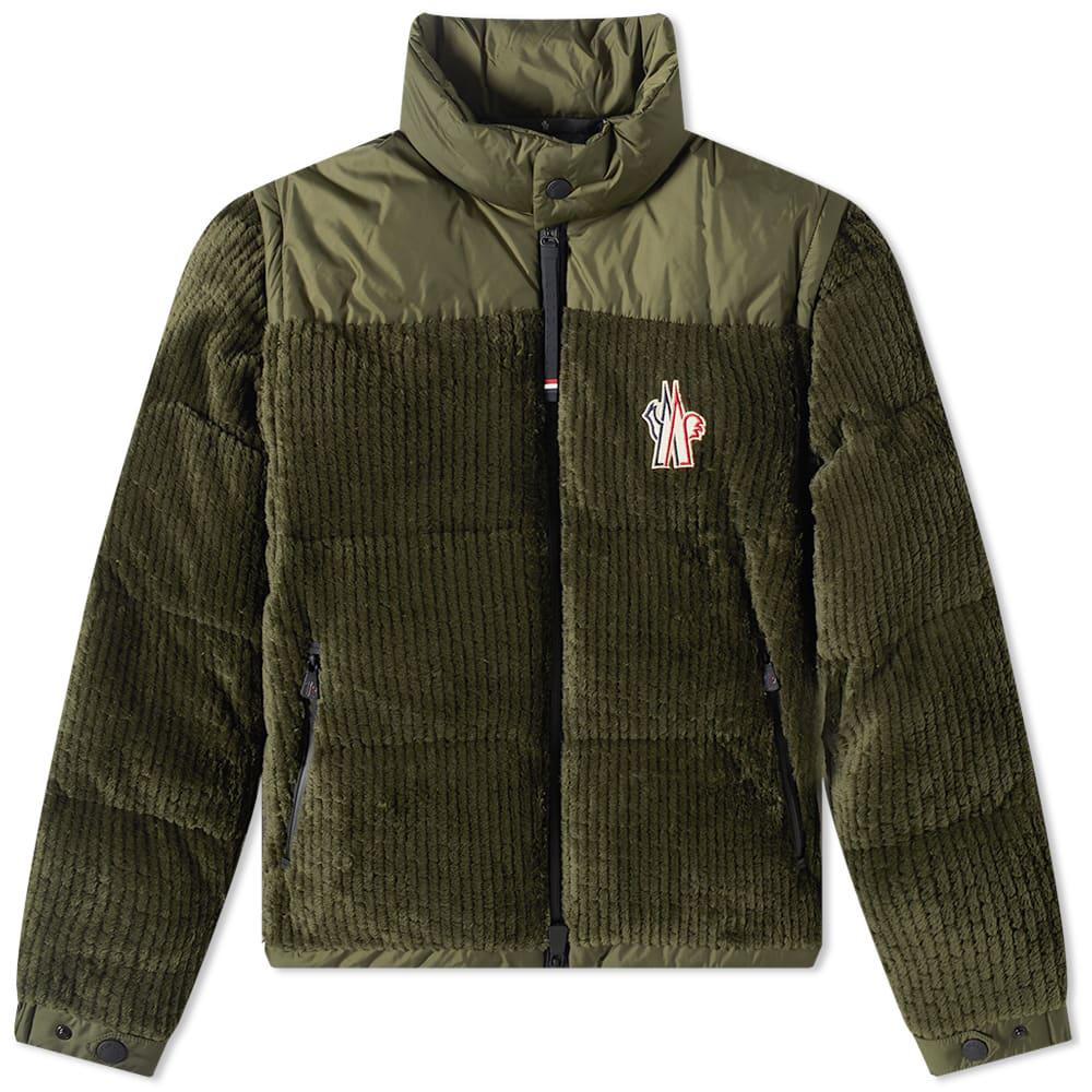 Moncler Grenoble Granier Cord Panel Down Jacket商品第1张图片规格展示