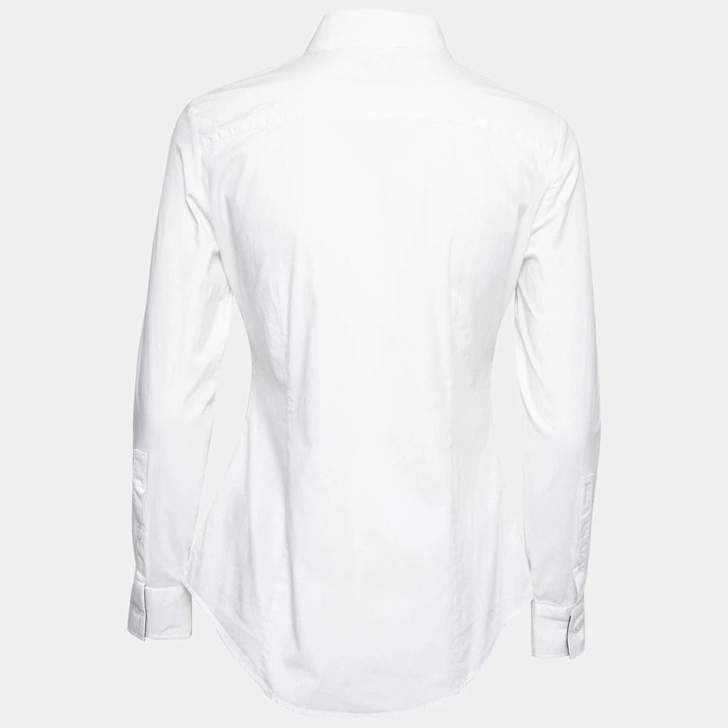 商品[二手商品] Burberry|Burberry White Cotton Button Front Shirt S,价格¥907,第2张图片详细描述