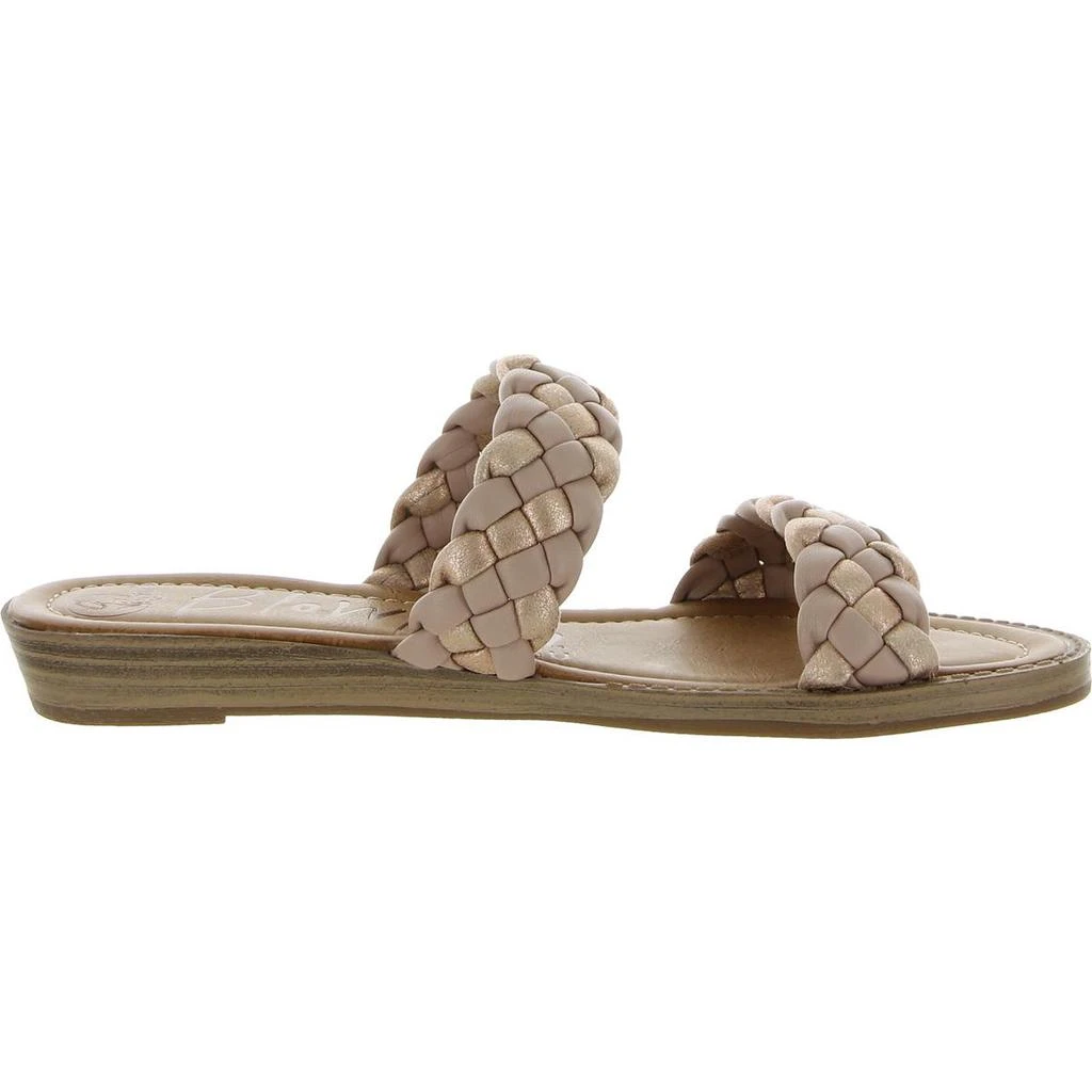 商品Blowfish|Blowfish Womens Faux Leather Slip On Flat Sandals,价格¥84,第4张图片详细描述