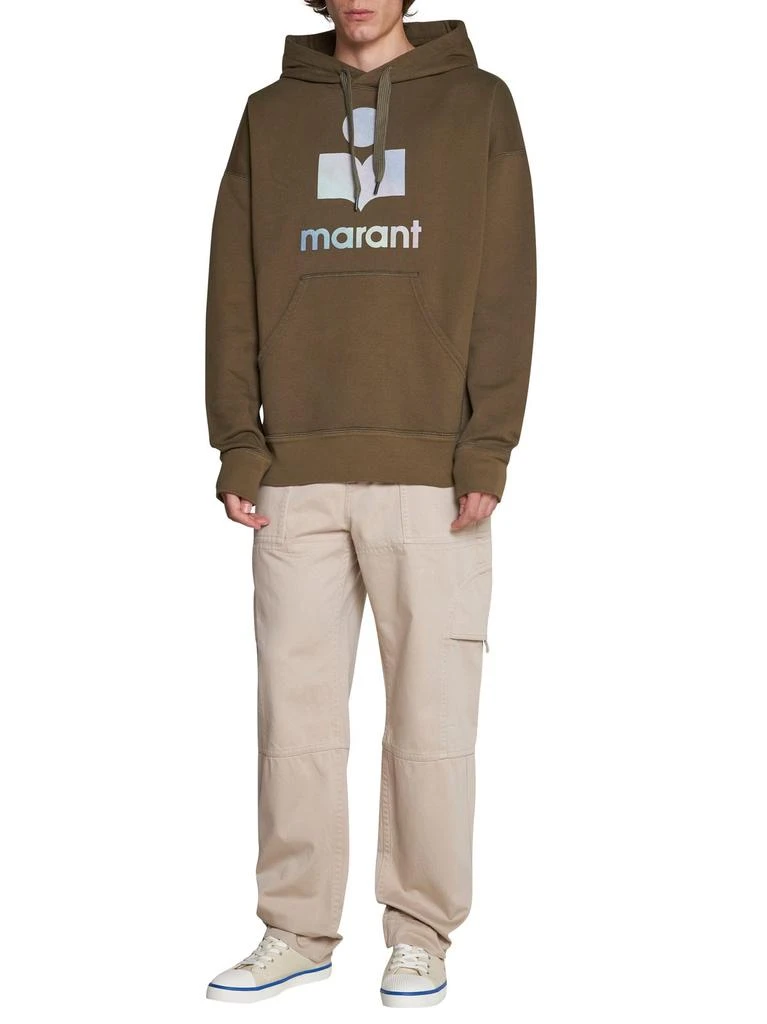 商品Isabel Marant|Isabel Marant Logo Printed Drawstring Hoodie,价格¥1153,第4张图片详细描述
