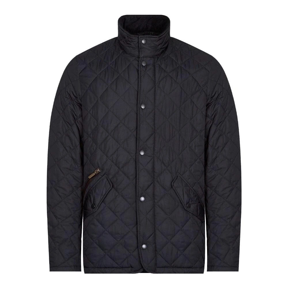 商品Barbour|Barbour Chelsea Sportsquilt Jacket - Navy,价格¥506,第1张图片