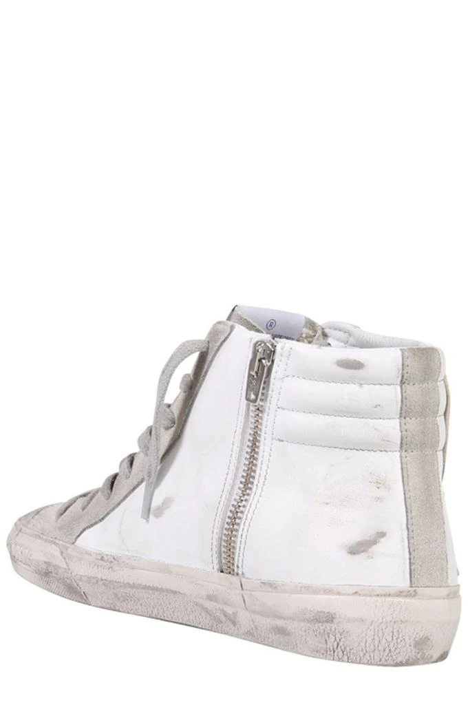 商品Golden Goose|Golden Goose Deluxe Brand Slide High-Top Sneakers,价格¥2833,第3张图片详细描述