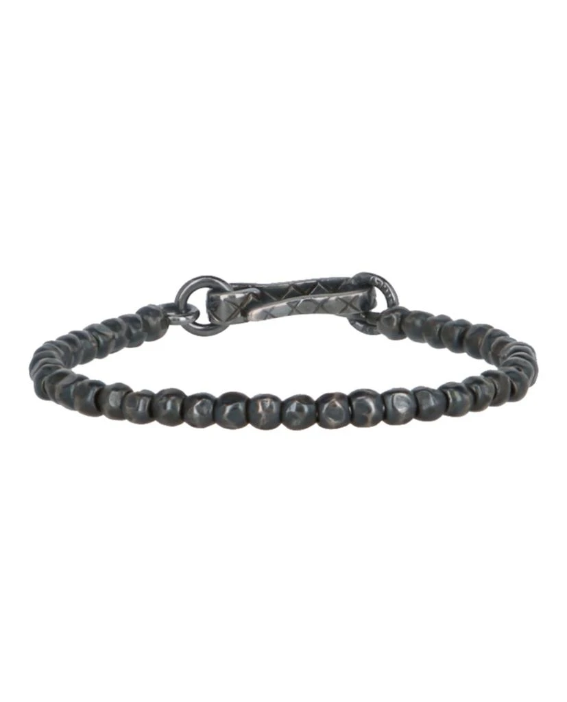 商品Bottega Veneta|Beaded Silver Bracelet,价格¥1497,第2张图片详细描述