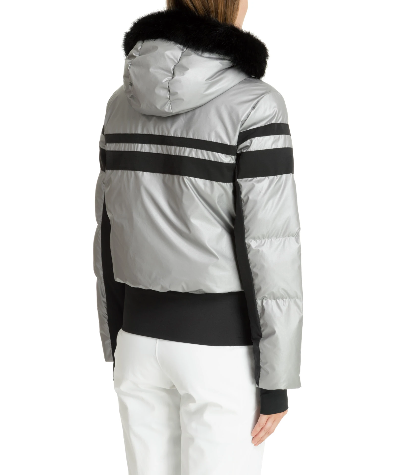 商品【商品预售7天】 Emporio Armani|Emporio Armani 女士滑雪服 6RTG09TNDFZ1988 银色,价格¥2289,第3张图片详细描述