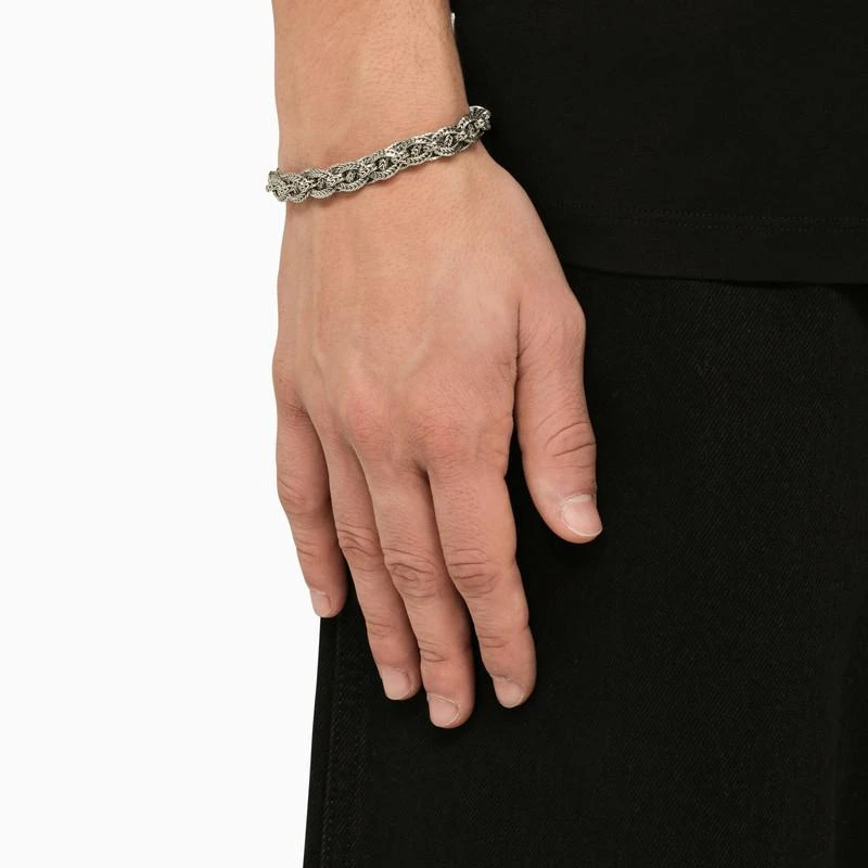 商品Emanuele Bicocchi|Celtic plait bracelet in sterling silver,价格¥2029,第2张图片详细描述