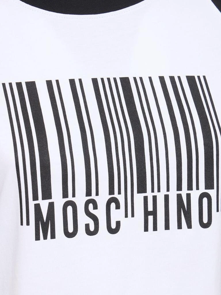 商品Moschino|Printed Cotton Jersey T-shirt,价格¥1284,第3张图片详细描述