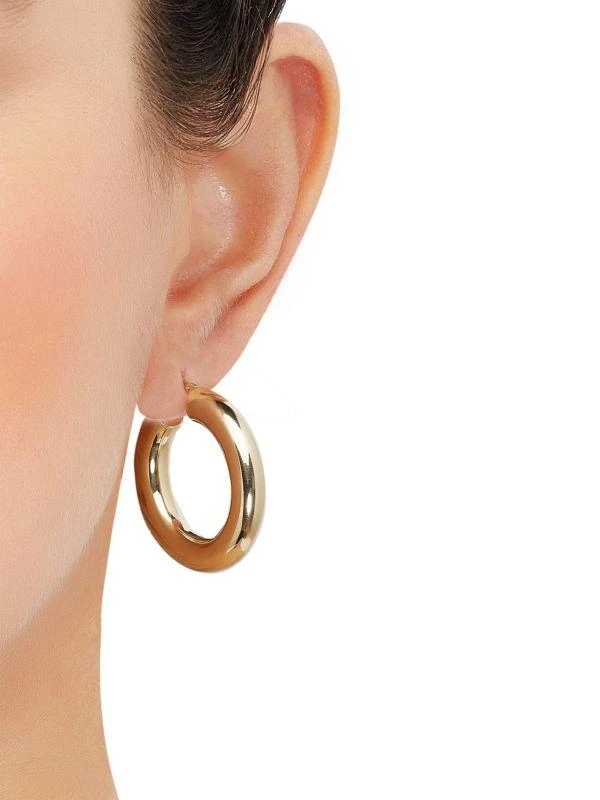 商品Saks Fifth Avenue|14K Yellow Gold Hoop Earrings,价格¥7570,第2张图片详细描述