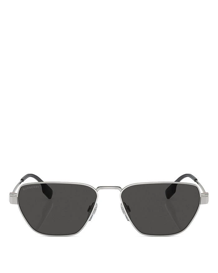 商品Burberry|Geometric Sunglasses, 56mm,价格¥2216,第2张图片详细描述