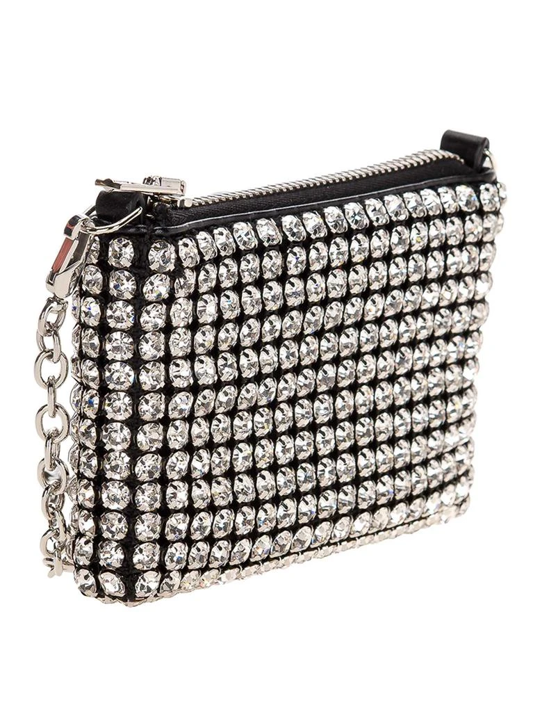 商品Alexander Wang|Alexander Wang Heiress Rhinestone Nano Pouch,价格¥4817,第2张图片详细描述