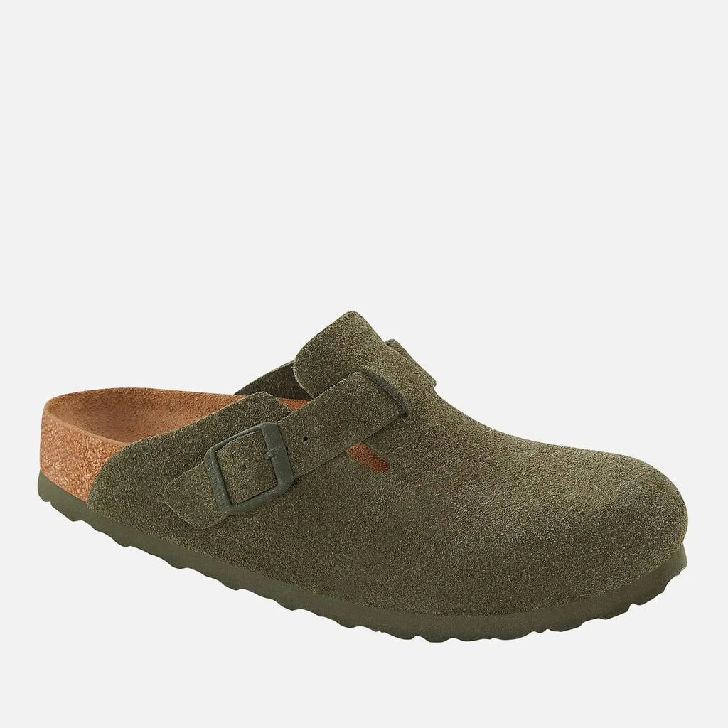 商品Birkenstock|Birkenstock Women's Boston Slim Fit Suede Mules,价格¥1193,第2张图片详细描述