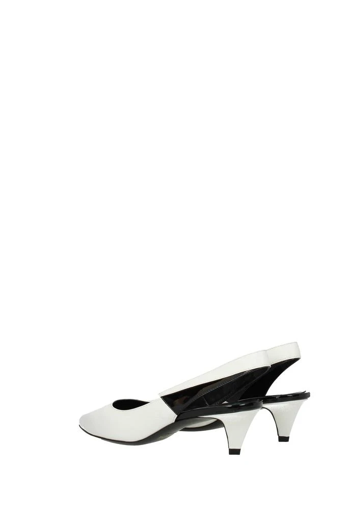 商品Celine|Sandals sharp Leather White,价格¥1848,第4张图片详细描述