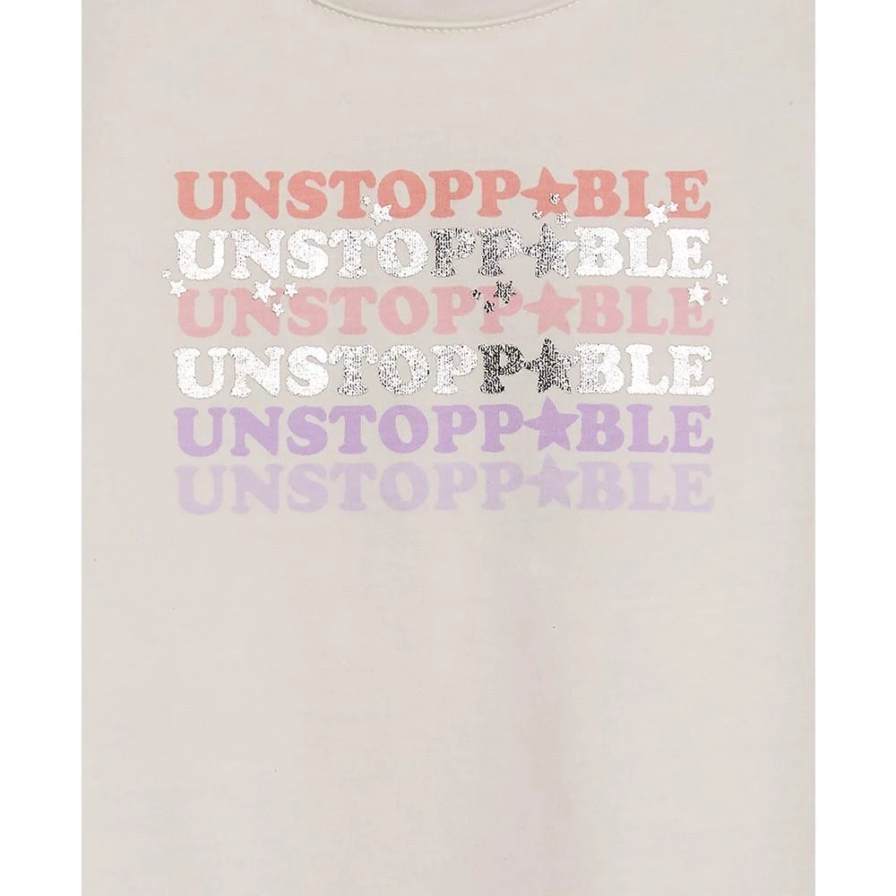 商品Epic Threads|Little Girls Unstoppable Graphic T-shirt, Created For Macy's,价格¥24,第4张图片详细描述