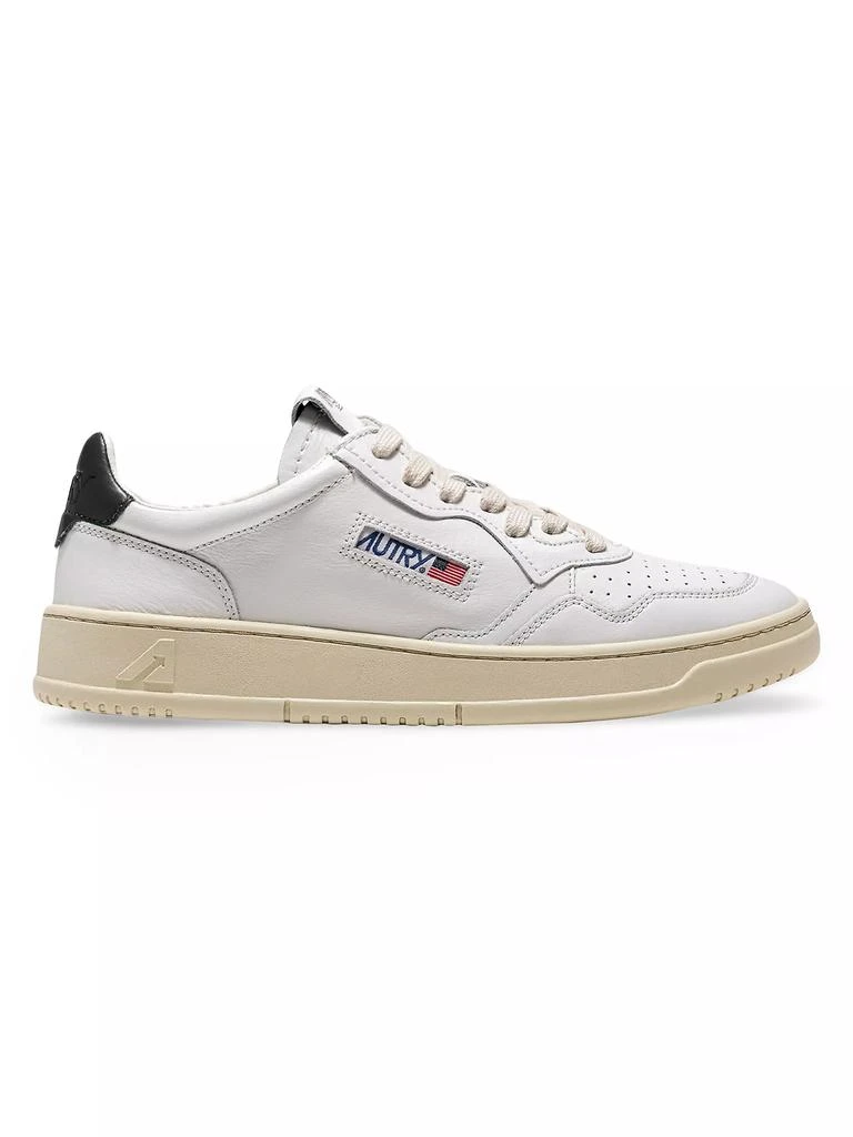 商品Autry|Medalist Leather Low-Top Sneakers,价格¥1461,第1张图片