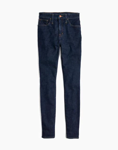 商品Madewell|Curvy High-Rise Skinny Jeans in Lucille Wash,价格¥555,第5张图片详细描述