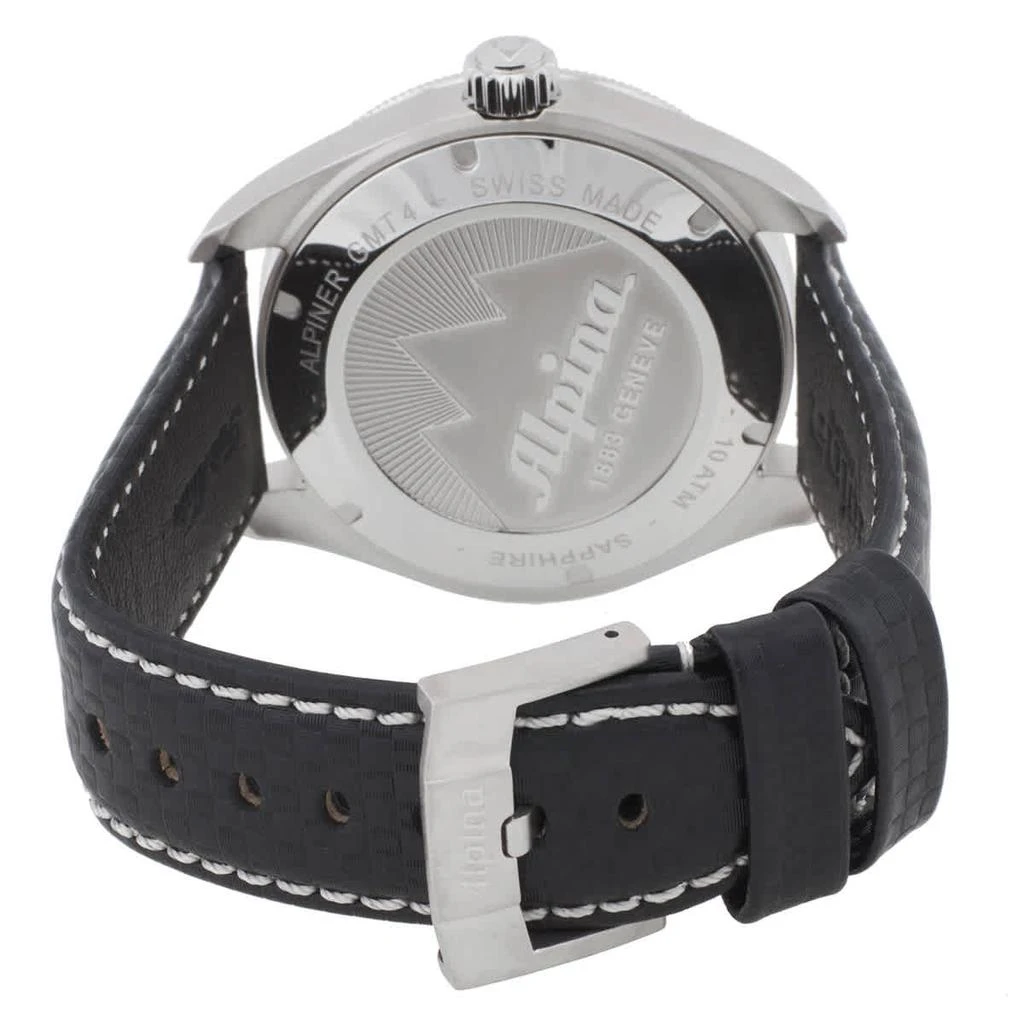 商品Alpina|Alpiner 4 GMT GMT Automatic Black Dial Men's Watch AL-550G5AQ6-SR,价格¥7261,第3张图片详细描述