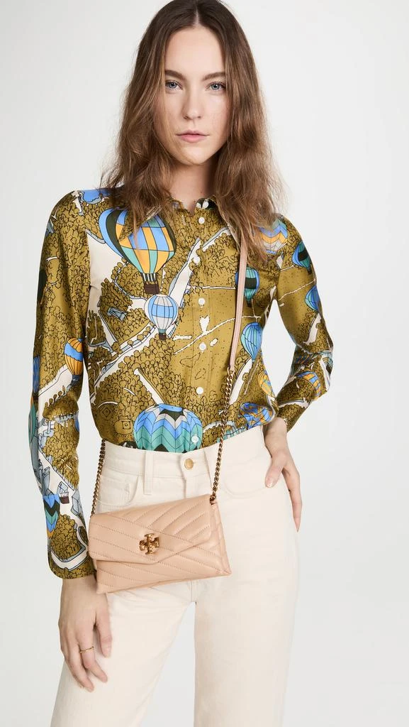 商品Tory Burch|Tory Burch Kira V 形链式钱包,价格¥2610,第3张图片详细描述