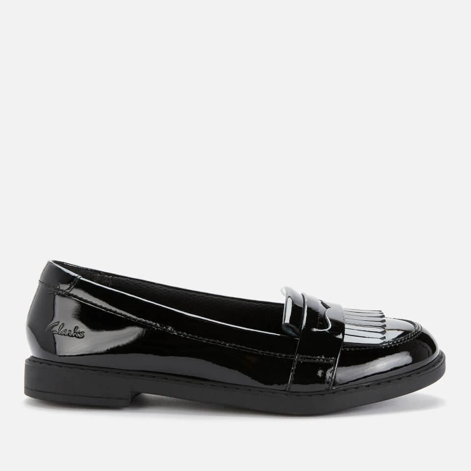 商品Clarks|CLARKS KIDS' SCALA BRIGHT SCHOOL SHOES - BLACK PATENT,价格¥209,第1张图片