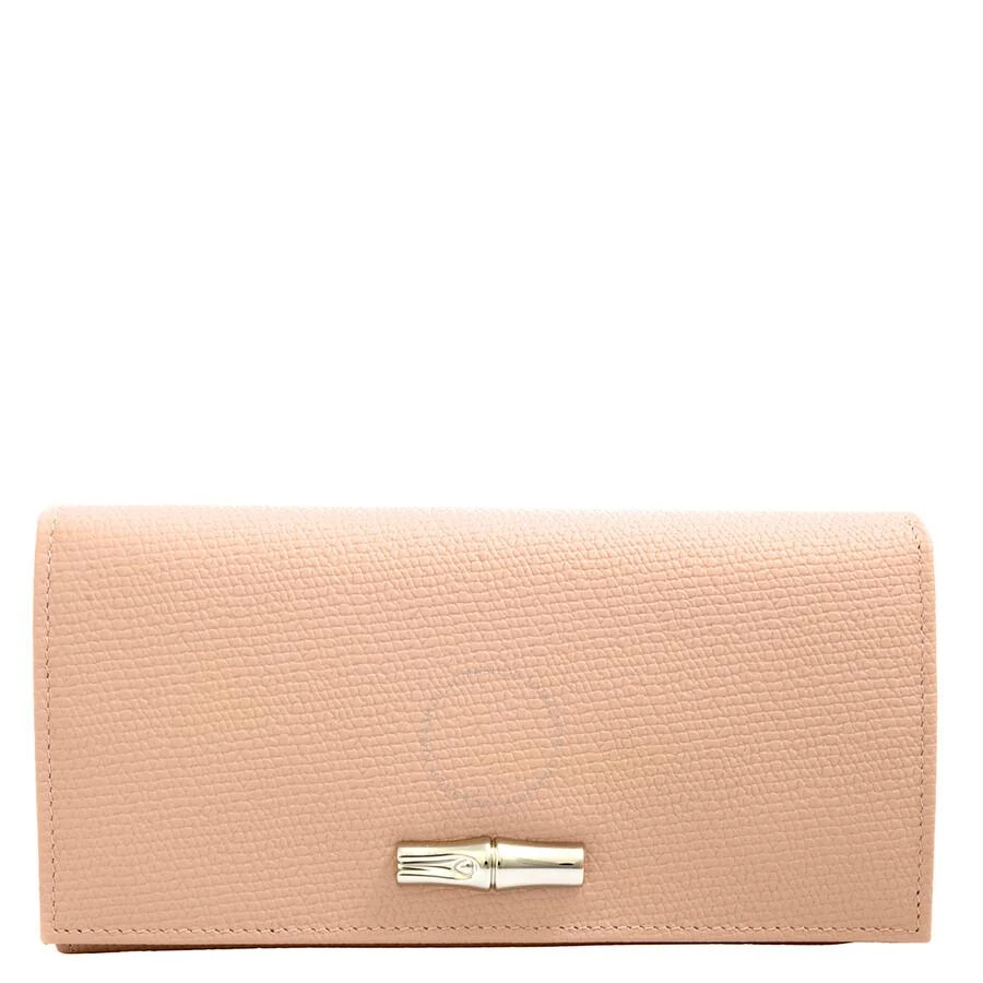 商品Longchamp|Roseau Powder Ladies 3.9 x 7.7 in Wallets L3146HPN133,价格¥1495,第1张图片