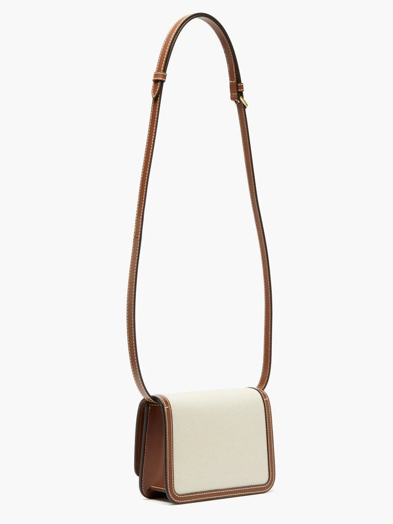 商品Burberry|TB mini canvas and leather cross-body bag,价格¥12080,第4张图片详细描述