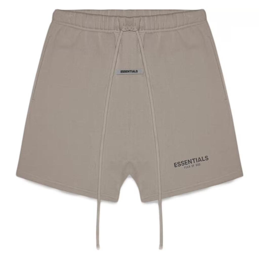 商品Essentials|Fear Of God Essentials Taupe Reflective Shorts,价格¥1032,第1张图片