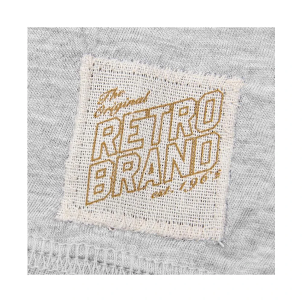商品The Original Retro Brand|Women's Arkansas Razorbacks Cream Relaxed Henley Tank Top,价格¥271,第2张图片详细描述